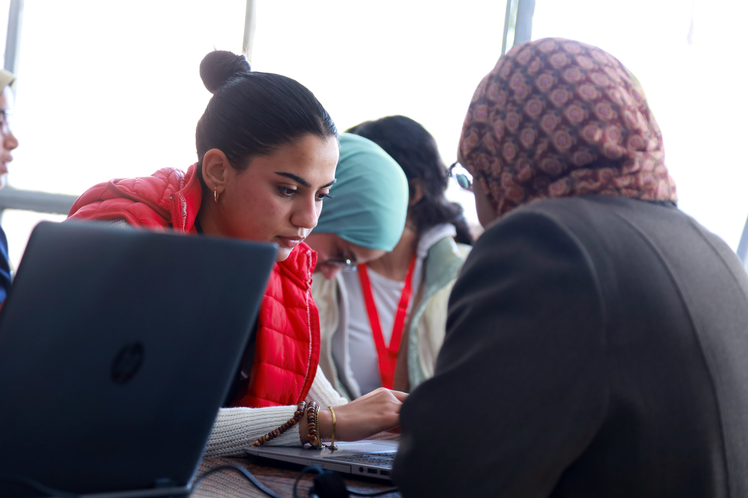 Designott team managing the event registration process with professionalism